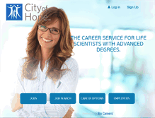 Tablet Screenshot of cityofhope.biocareers.com