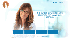 Desktop Screenshot of caltech.biocareers.com