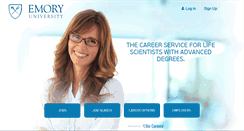 Desktop Screenshot of emory.biocareers.com